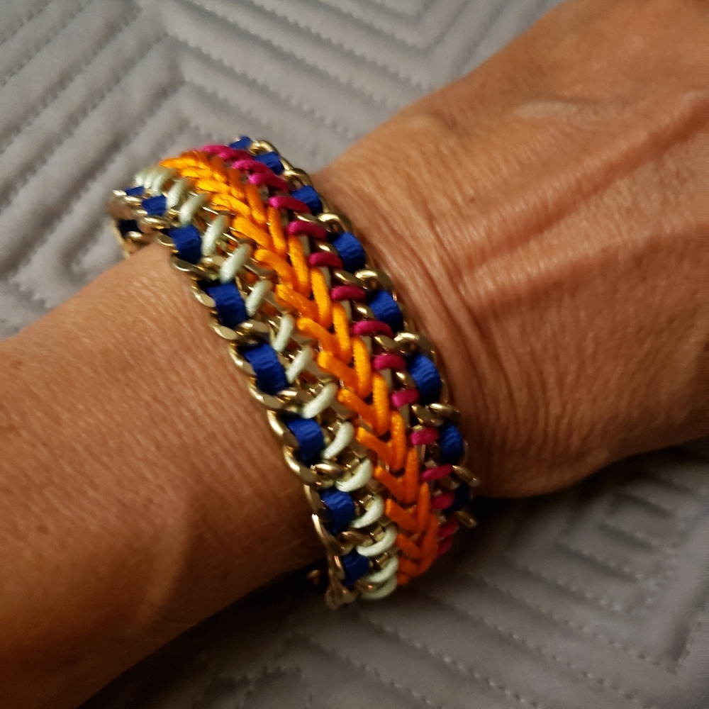 Rainbow Magnetic Clasp Vera Bradley Bracelet